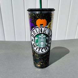 Starbucks Halloween Hocus Pocus Tumbler 24 Oz