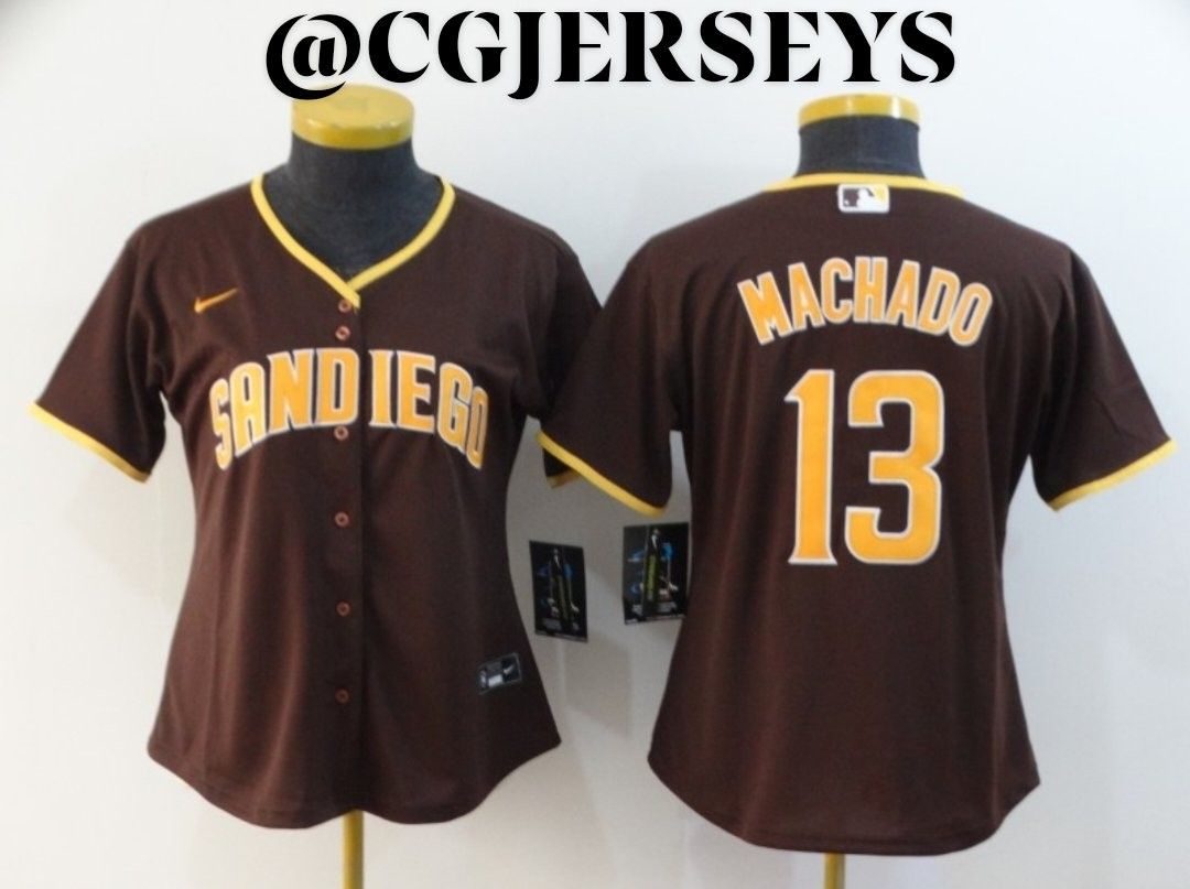 WOMEN'S SAN DIEGO PADRES BASEBALL JERSEY 