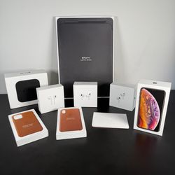 Empty Apple Boxes Lot - PACKAGING ONLY (No Electronics)