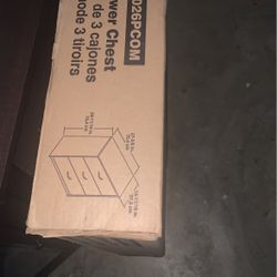 3 Drawer Chest 