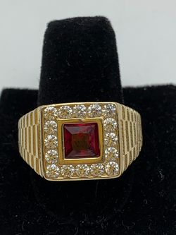Mens stone ring #30227
