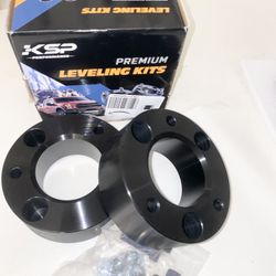 KSP 2in Level Kits for F150 2004-2026,2" Front Leveling Lift Kits Compatible with Expedition 03-18,Mark LT 2005-2008, Aluminum Forged Strut Spacers Ra