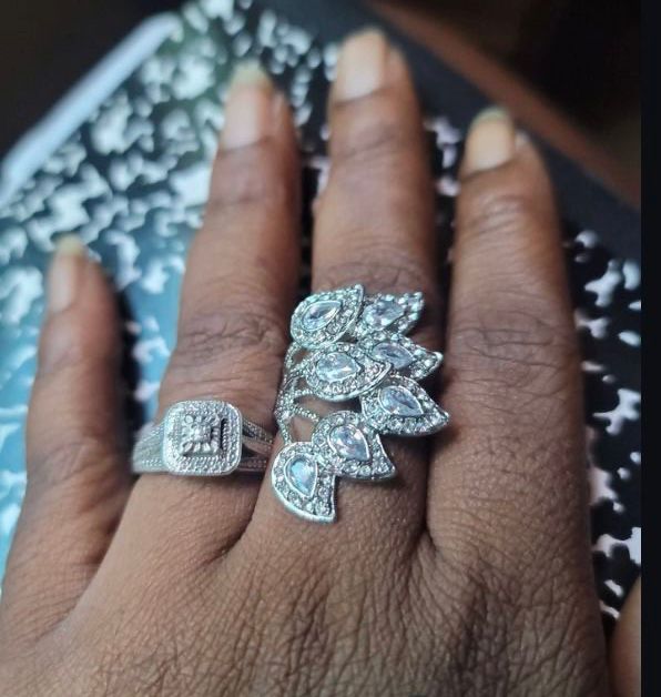 Silver Cocktail Ring