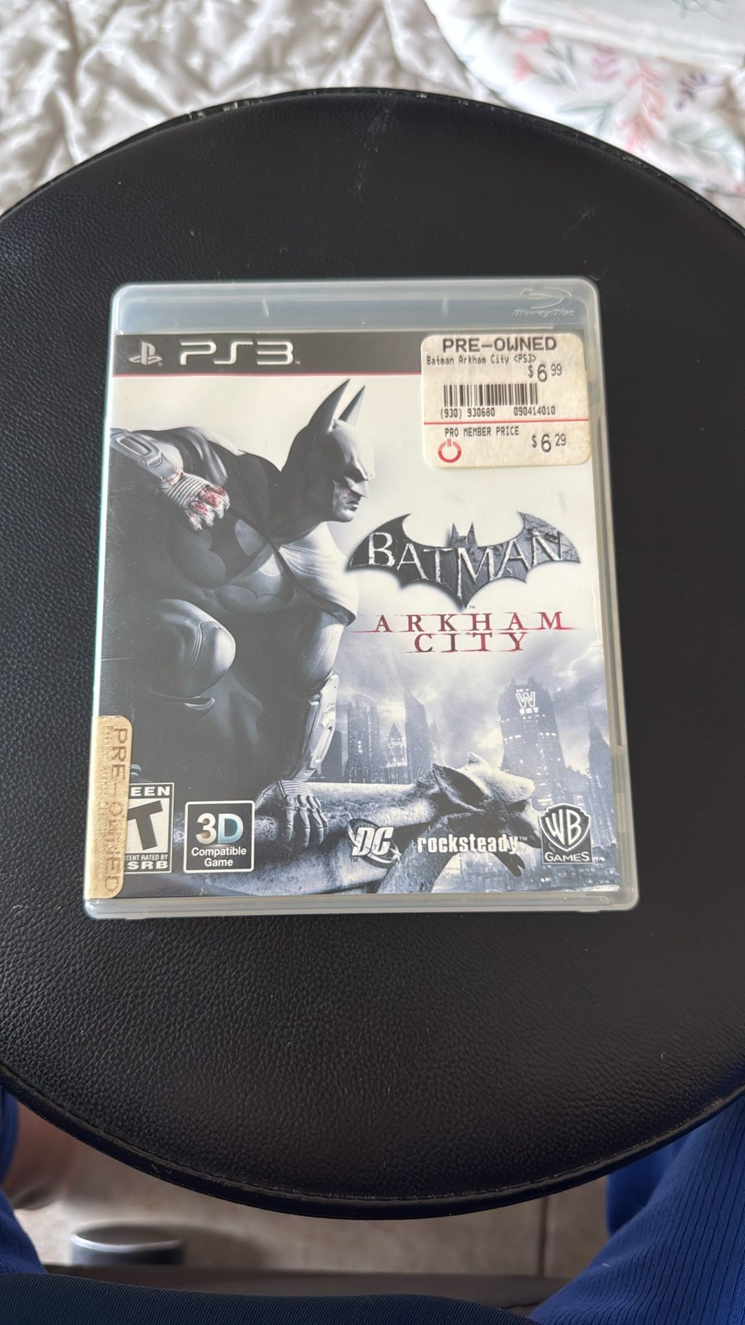 PS3 Batman Arkham City $5