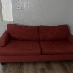 RED COUCH $20