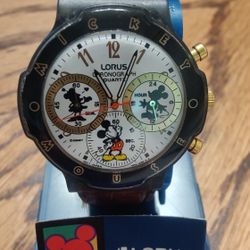 Mickey Mouse Watch By Lorus