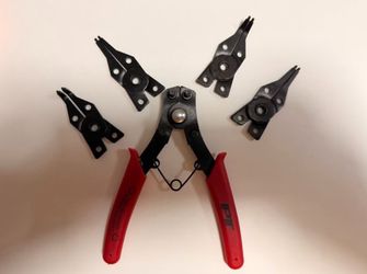 Performance Tool W1159 Snap Ring Pliers Set - 5 Piece