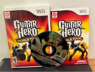 Nintendo Wii Guitar Hero World Tour
