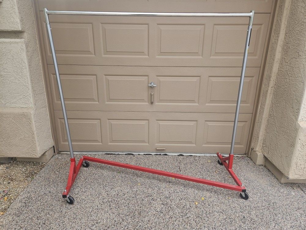 Commercial clothing Rack-- Z rack