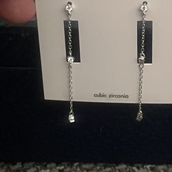 Brand New SIIZU Bonnie .925 Dangle Earrings