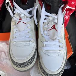 2017 Air jordan’s spizike white cement 