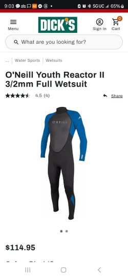 O' NEILL YOUTH RETRACTOR II 3/2 mm FULL WETSUIT