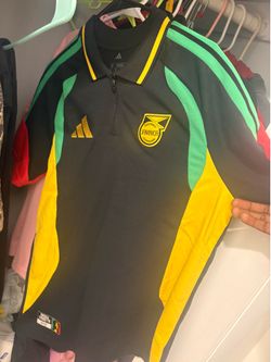 Bob marley adidas polo brand new men medium