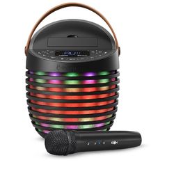 Singing Machine Karaoke system for Adults & Kids with Wireless Microphone, SingCast One - Karaoke Speaker with Video Casting Technology, Karaoke Syste