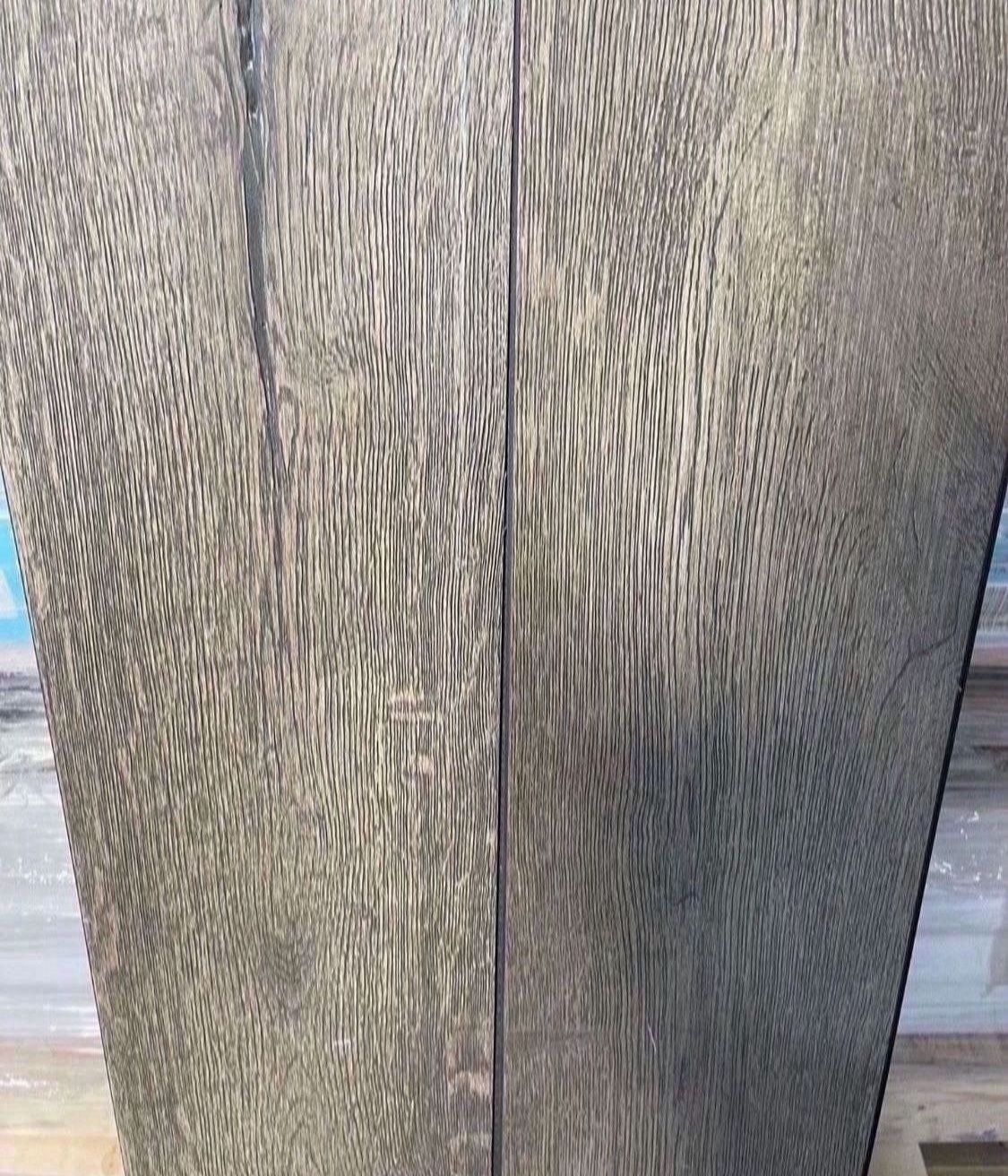 Taupe Oak White Oak 1/4 in. T x 6.5 in. W Waterproof Wire Brushed Engineered Hardwood Flooring