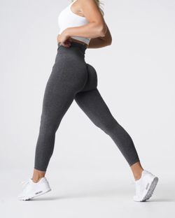 NVGTN NV Seamless Leggings Black Speckled Size L