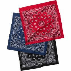 Supreme Bandanna 3 Pack And Orange Shoulder Bag