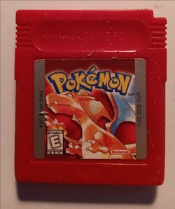 Pokémon Red Version Game Boy Cartridge