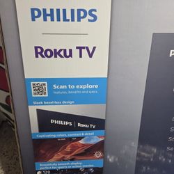 55" Phillips 4K TV - New In Box 