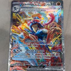 Greninja Ex Special Illustration Rare 