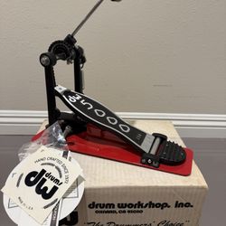 DW DWCP5000AH 5000 Series Accelerator Single Bass Drum Pedal - Single-Chain New NOS 
