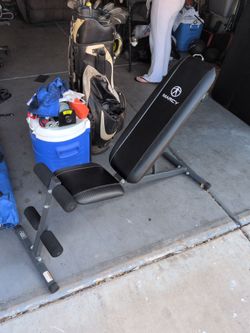 Marcy weight bench