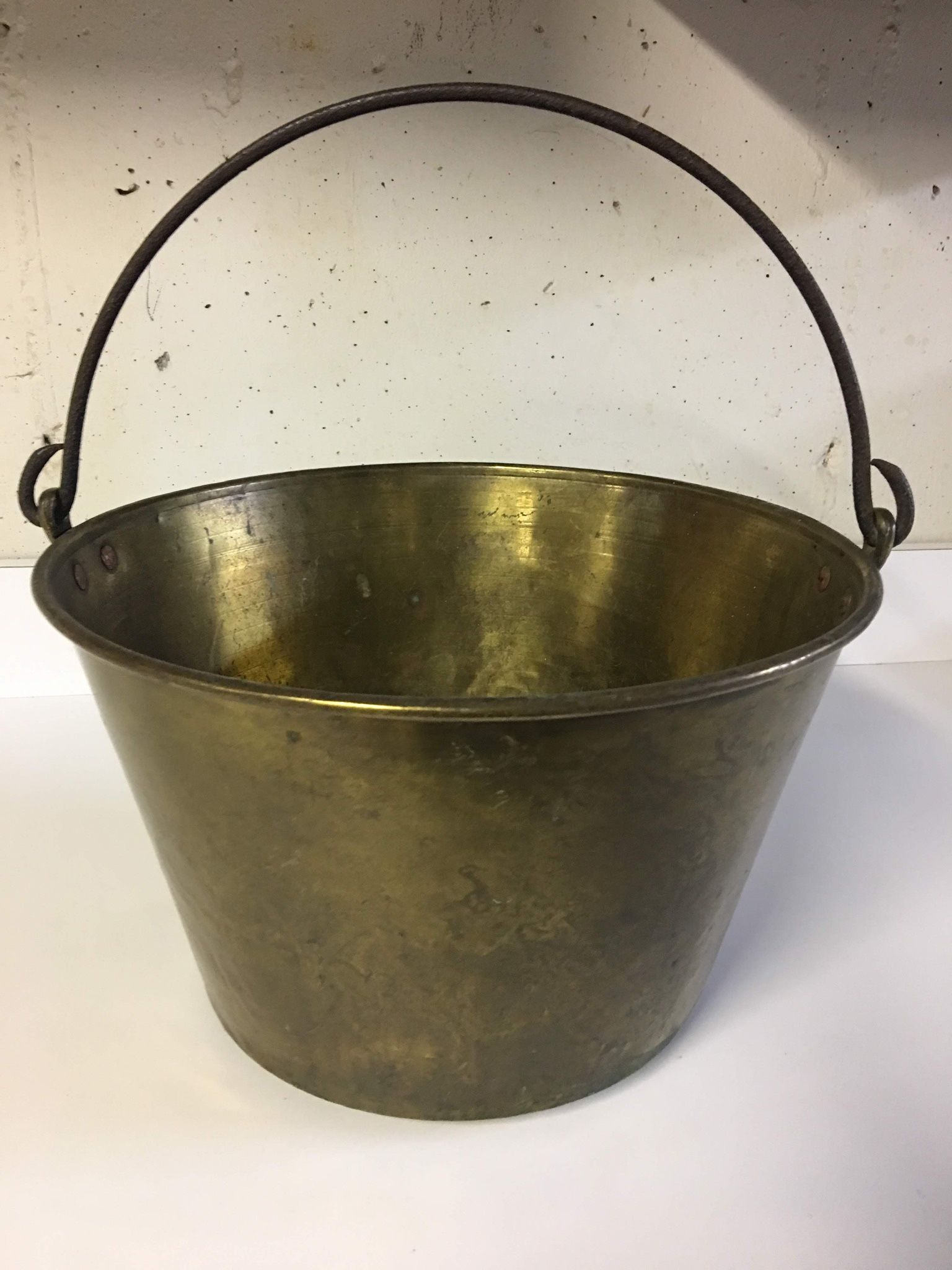 Solid brass Bucket  From 1900’s