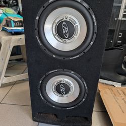 10 In Subwoofers  With Original Box 