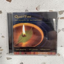 Quiet Fire Zen Moods For The Spa Experience CD Album Stroutsos Meditation 2004