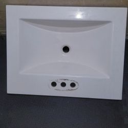 Alpine 24" x 19" White Sink 