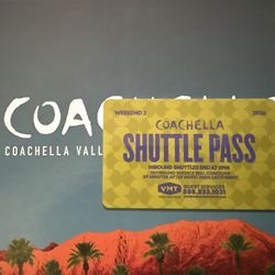 Coachella Shuttle Pass