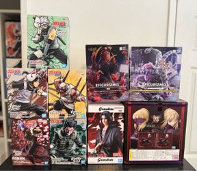 Naruto, Jujutsu Kaisen, Fate Figures