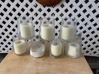 8 Candel holders