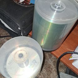 Blank, CD's.