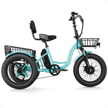 ELECTRIC BIKE TK1 Max Safe Speed 16mph LED 7speed 400 Lbs Cap.