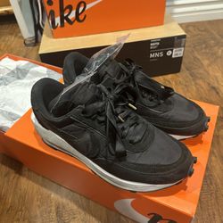 Nike Sacai LDWaffle Black Nylon