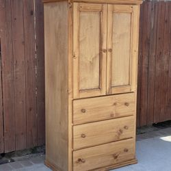 Solid Wood Wardrobe Closet 