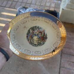 22k Plated China Set 