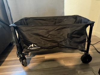 Ozark Trail Medium Multipurpose Cart, Black Cart
