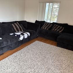 Comfortable Black Sofa