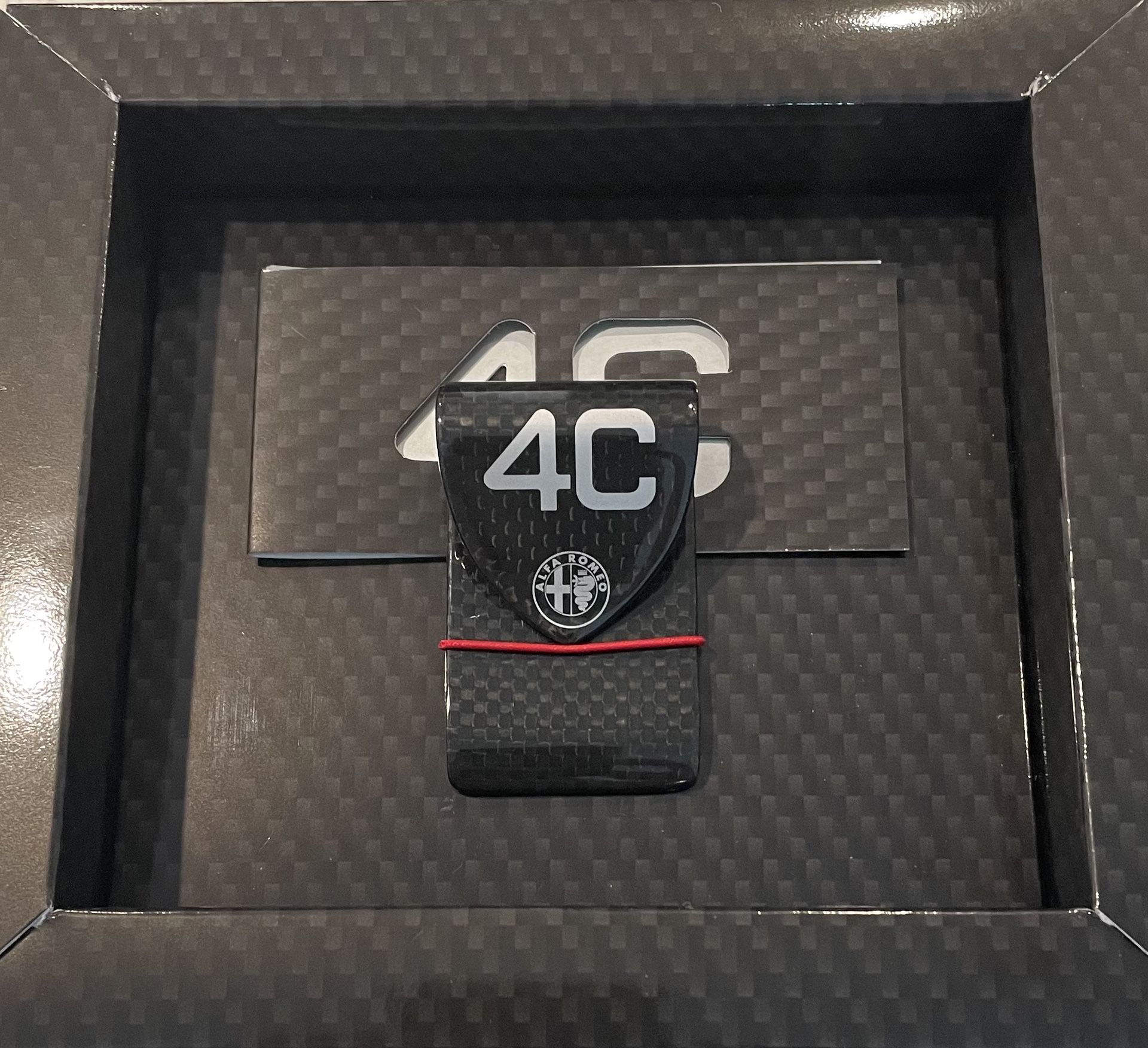 Alfa Romeo 4C Money Clip