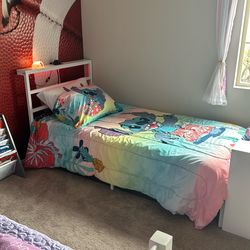 Twin Bed W/ lightup Headboard