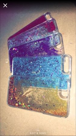 iPhone glitter cases