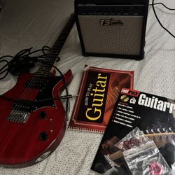 Electric gruitar Beginner's Package (NEGOTIABLE)