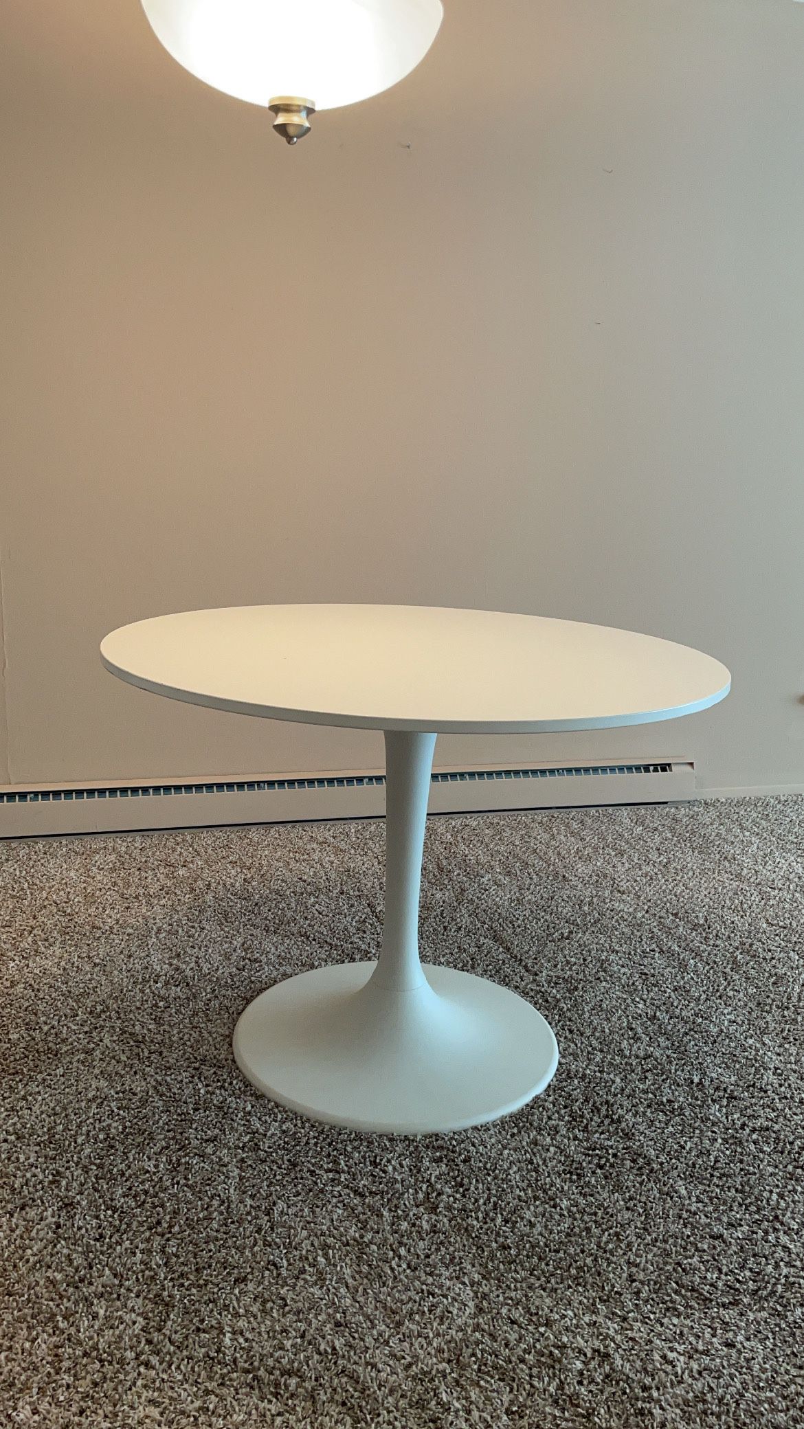 Ikea Docksta - White Tulip Pedestal Dining Table