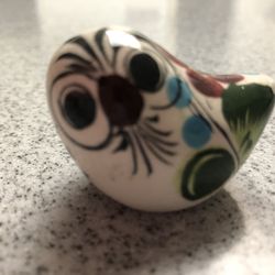 Vintage mini Tonala Pottery Bird