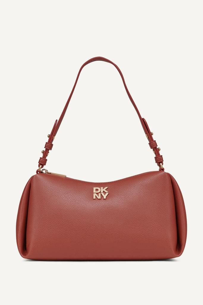 Rare Amazing Brick COLOR, DKNY Remy Top Zip Shoulder Bag, New , FAST SHIPPING