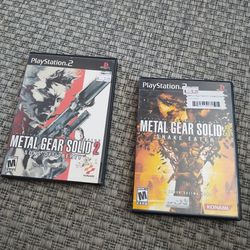 PS2 Metal Gear 