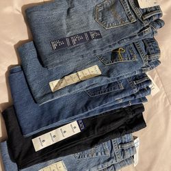 Girls Childrens Place And Gap Jeans