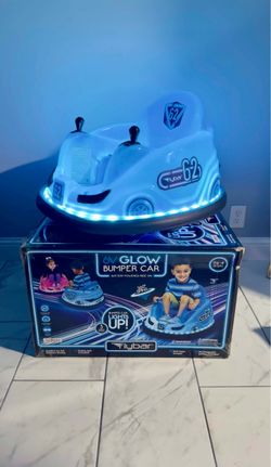 New! Glow Bumper Car Ride On